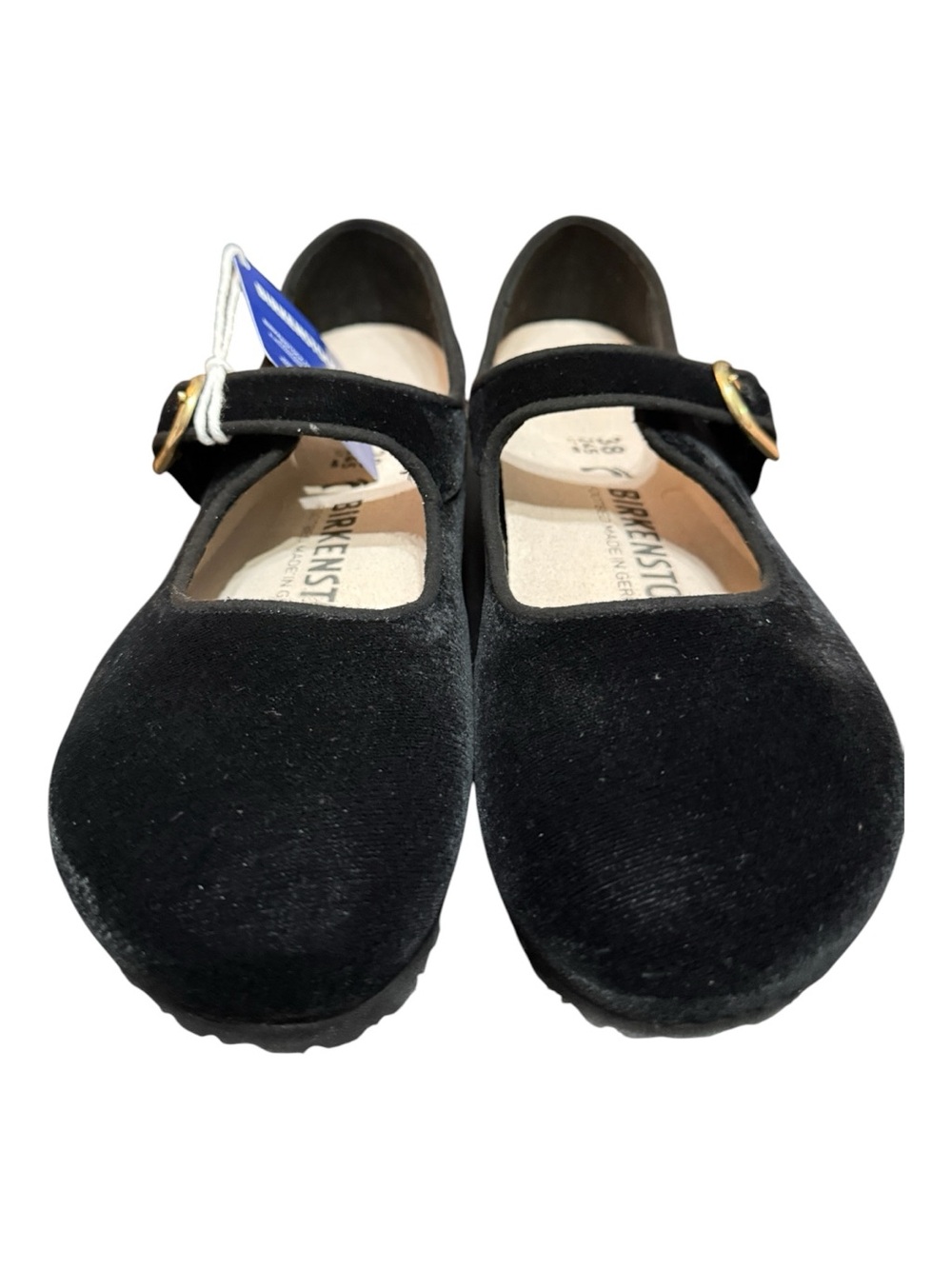 Birkenstock Santa Clarita Black Mary Jane Shoes EU 38 US Women’s 7 NIB